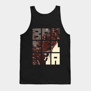 Barcelona, Spain City Map Typography - Vector Tank Top